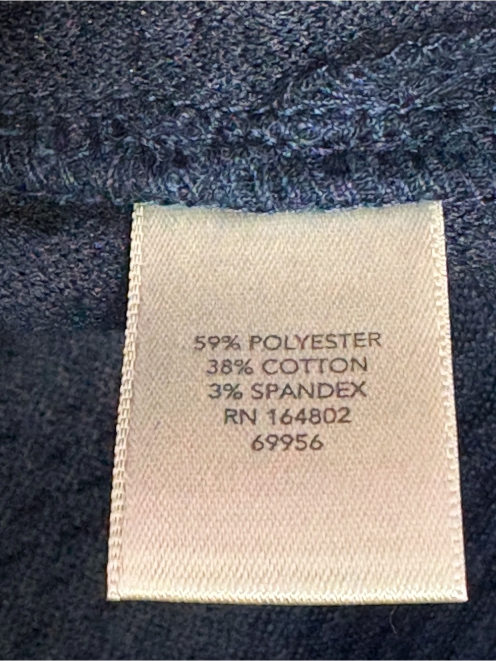 NWT CJ Banks Navy Blue Textured Knit Open Front Shacket Blazer 1X - Picture 13 of 16